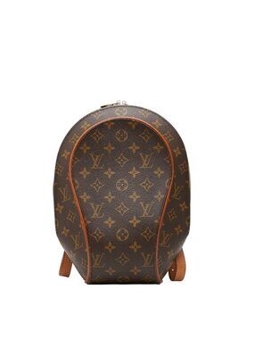 demi backpack louis vuitton BLUE DENIM MONOGRAM PM RDB leather trim and palladium Louis Vuitton Blue Denim Monogram